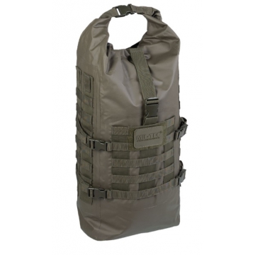 Nepromokavý batoh MilTec TACTICAL SEALS DRY-BAG / 35L / 57x29x20cm OD Green