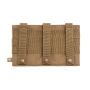 Elastická trojitá MOLLE sumka na zásobníky Viper Tactical Triple Mag Plate Dark Coyote