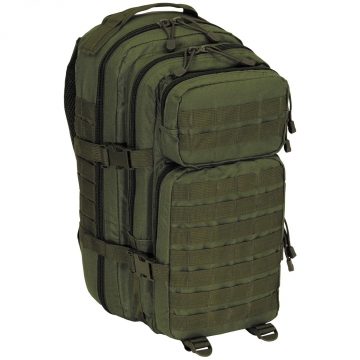 Batoh MFH US Assault I Basic / 30L / 23x44x24cm Red