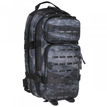 Batoh MFH US Assault I Laser / 30L / 23x44x24cm HDT-camo LE