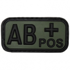 Nášivka na suchý zip MFH AB+ OD-Green  / 5x2,5cm