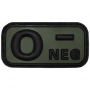 Nášivka na suchý zip MFH 0- OD-Green  / 5x2,5cm