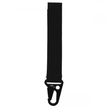 Karabina na opasek a MOLLE MFH Tactical I black- 12cm