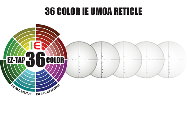 36 COLOR IE UMOA RETICLE