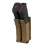 Dvojitá sumka na suchý zip Helikon Double Rifle Magazine Insert Coyote