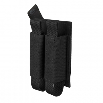 Dvojitá sumka na suchý zip Helikon Double Pistol Magazine Insert Black