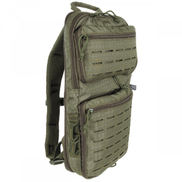 Batoh MFH Compress OctaTac / 7-15L / 23x42x7-24cm OD Green