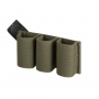 Pouzdro na zásobníky na suchý zip Helikon Triple Elastic Insert OD Green