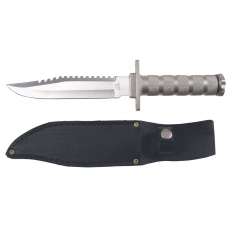 Nůž na přežití Fox Outdoor celokovový s pouzdrem / 17cm