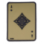 Nášivka na suchý zip 101 Inc. Ace Of Diamonds -  Green / 60x80mm